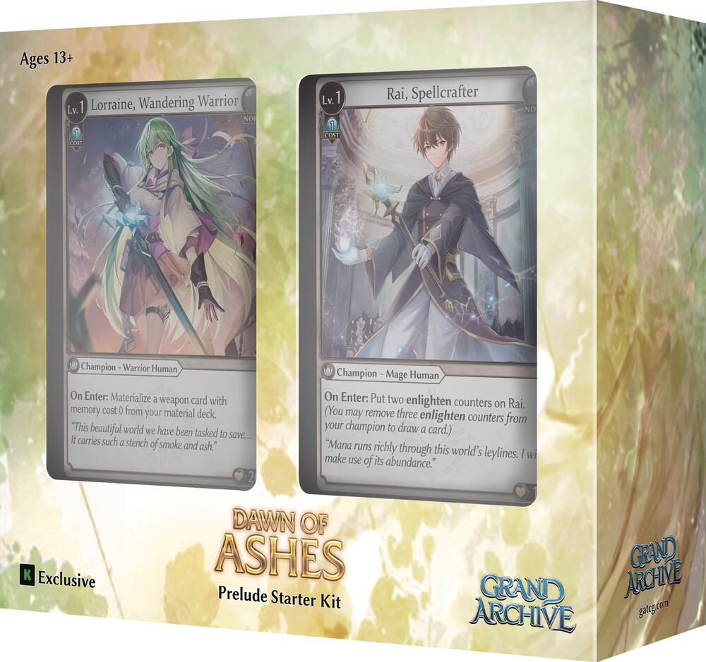 Grand Archive TCG Dawn of Ashes Prelude Starter Kit