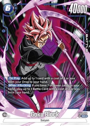 Goku Black - FB01-039 (Alternate Art) (FB01-039) - Awakened Pulse Holofoil