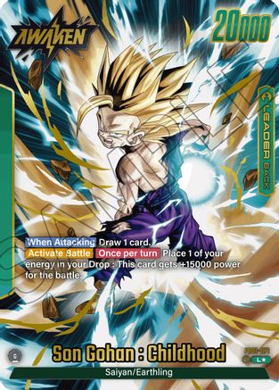 Son Gohan : Childhood - FB01-071 (Alternate Art) (FB01-071) - Awakened Pulse Holofoil