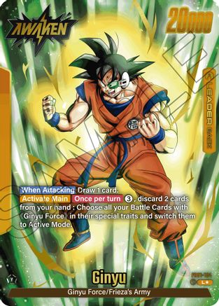 Ginyu - FB01-104 (Alternate Art) (FB01-104) - Awakened Pulse Holofoil