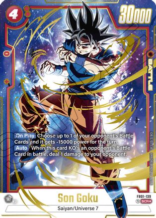 Son Goku - FB01-139 (Alternate Art) (FB01-139) - Awakened Pulse Holofoil