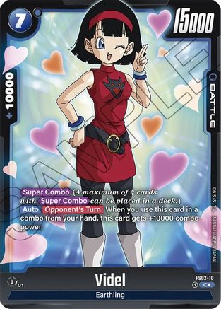 Videl (Bonus Pack Alternate Art) (FS02-10) - Starter Deck 2 Vegeta Holofoil