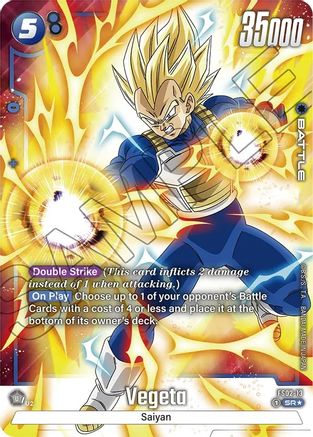 Vegeta - FS02-13 (Bonus Pack Alternate Art) (FS02-13) - Starter Deck 2 Vegeta Holofoil