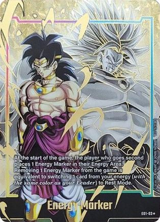 Energy Marker (E01-03) (Gold) (E01-03) - Fusion World Energy Markers Holofoil