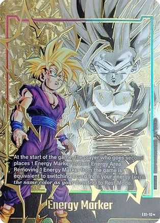 Energy Marker (E01-10) (Gold) (E01-10) - Fusion World Energy Markers Holofoil
