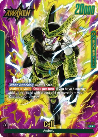 Cell - FB02-070 (Alternate Art) (FB02-070) - Blazing Aura Holofoil