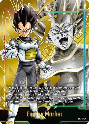 Energy Marker (E02-04) (Gold) (E02-04) - Fusion World Energy Markers Holofoil