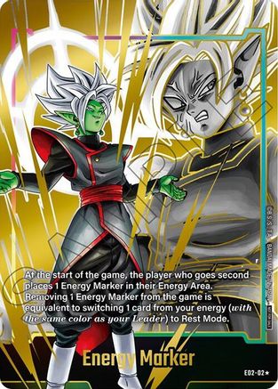 Energy Marker (E02-02) (Gold) (E02-02) - Fusion World Energy Markers Holofoil