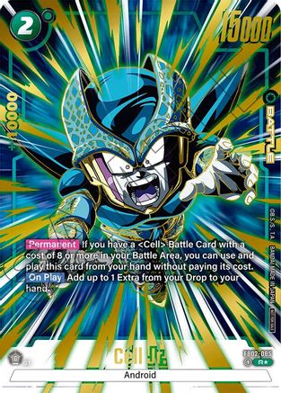 Cell Jr. - FB02-085 (Championship Pack 01) (Gold) (FB02-085) - Tournament and Championship Promos Holofoil