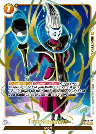 Time Rewound - FB02-137 (Championship Pack 01) (Gold) (FB02-137) - Tournament and Championship Promos Holofoil