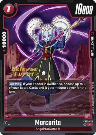 Marcarita (FB03-022) - Raging Roar Release Event Cards
