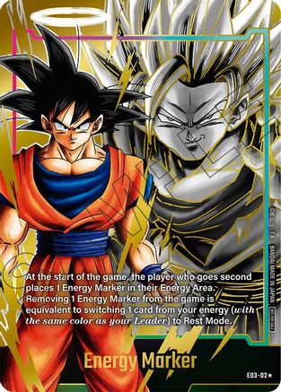 Energy Marker (E03-02) (Gold) (E03-02) - Fusion World Energy Markers Holofoil