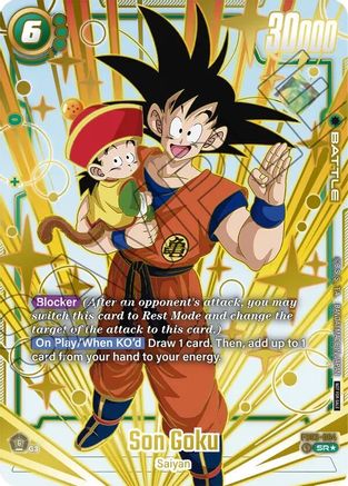 Son Goku - FB03-064 (Gold) (FB03-064) - Tournament and Championship Promos Holofoil