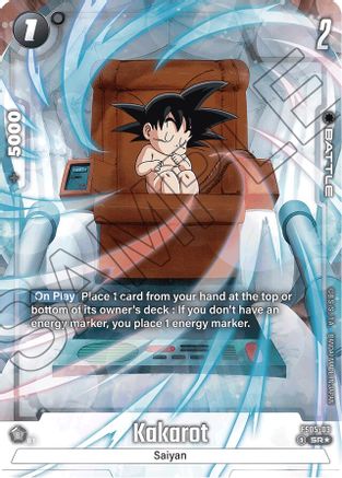 Kakarot (Bonus Pack Alternate Art) (FS05-03) - Starter Deck 5 Bardock Holofoil