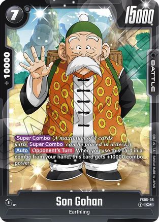Son Gohan (Bonus Pack Alternate Art) (FS05-05) - Starter Deck 5 Bardock Holofoil