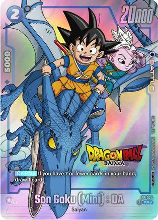 Son Goku (Mini) : DA - FP-024 (Dragon Ball DAIMA) (FP-024) - Fusion World Promotion Cards and Packs Holofoil