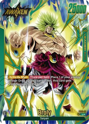 Broly - FS03-01 (Gold) (FS03-01) - Fusion World Promotion Cards and Packs Holofoil