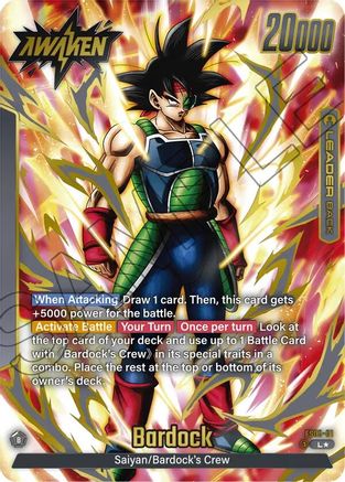 Bardock - FS05-01 (Gold) (FS05-01) - Fusion World Promotion Cards and Packs Holofoil
