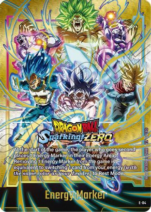 Energy Marker (Dragon Ball Sparking! ZERO) (E-04) - Fusion World Promotion Cards and Packs Holofoil
