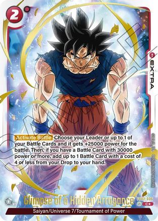 Glimpse of a Hidden Arrogance (FB02-035) - Fusion World Promotion Cards and Packs Holofoil