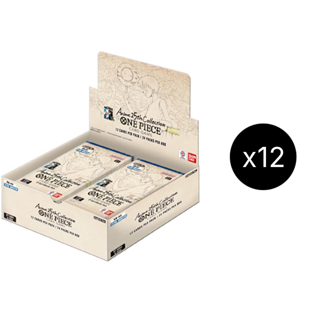 One Piece TCG: Extra Booster: Anime 25th Collection Box Case GuuBuu Hobby One Piece TCG: Extra Booster: Anime 25th Collection Box Case GuuBuu Hobby