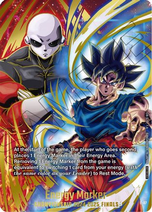 Energy Marker - E-07 (Championship 2024-2025 Finals) (E-05) - Tournament and Championship Promos Holofoil