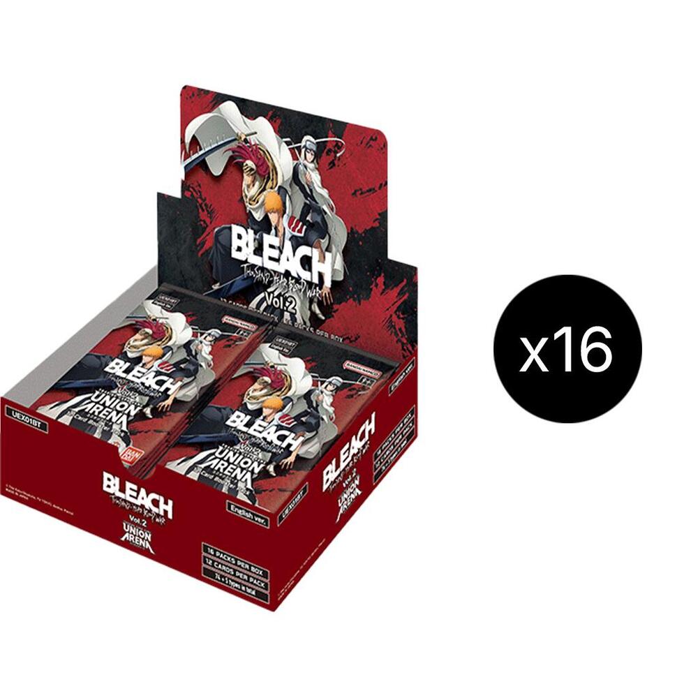 Union Arena UEX01BT BLEACH: Thousand-Year Blood War Vol.2 - Booster Box Case Union Arena UEX01BT BLEACH: Thousand-Year Blood War Vol.2 - Booster Box Case