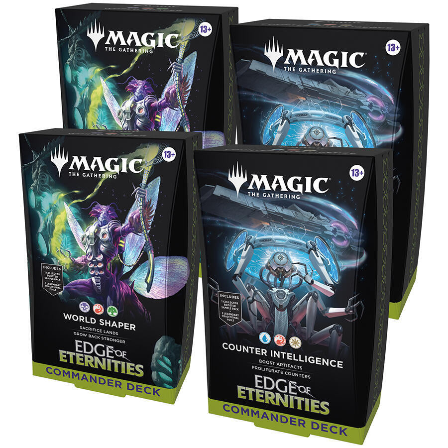 Magic: The Gathering Cards Edge of Eternities Commander Deck Case