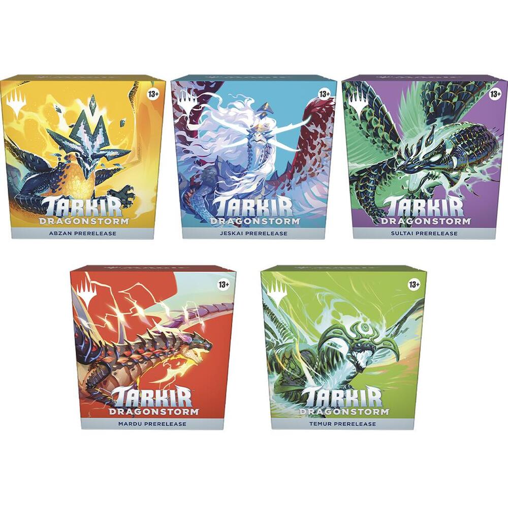 Magic: The Gathering - Tarkir Dragonstorm Prerelease Set of 5