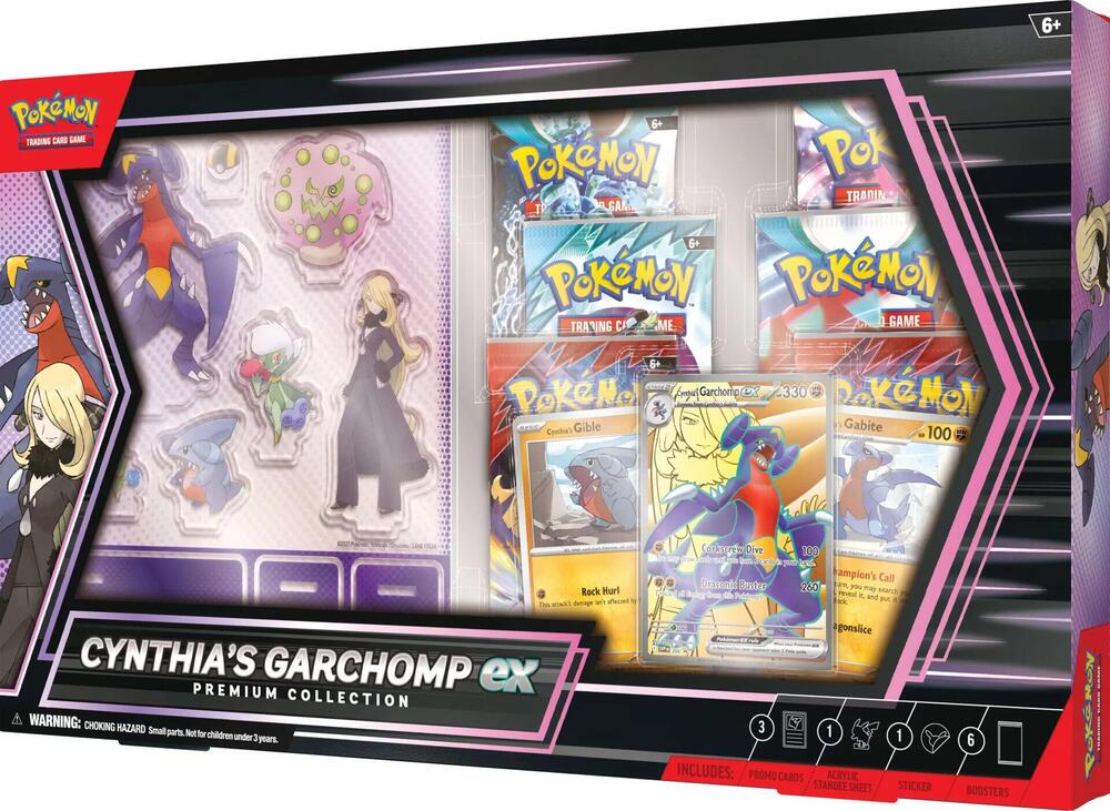 Pokemon TCG: Cynthia's Garchomp ex Premium Collection GuuBuu Hobby Pokemon TCG: Cynthia's Garchomp ex Premium Collection GuuBuu Hobby