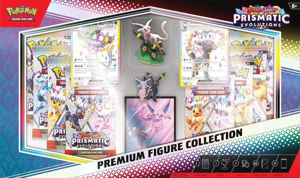 Pokmon TCG: Prismatic Evolutions Premium Figure Collection GuuBuu Hobby Pokmon TCG: Prismatic Evolutions Premium Figure Collection GuuBuu Hobby