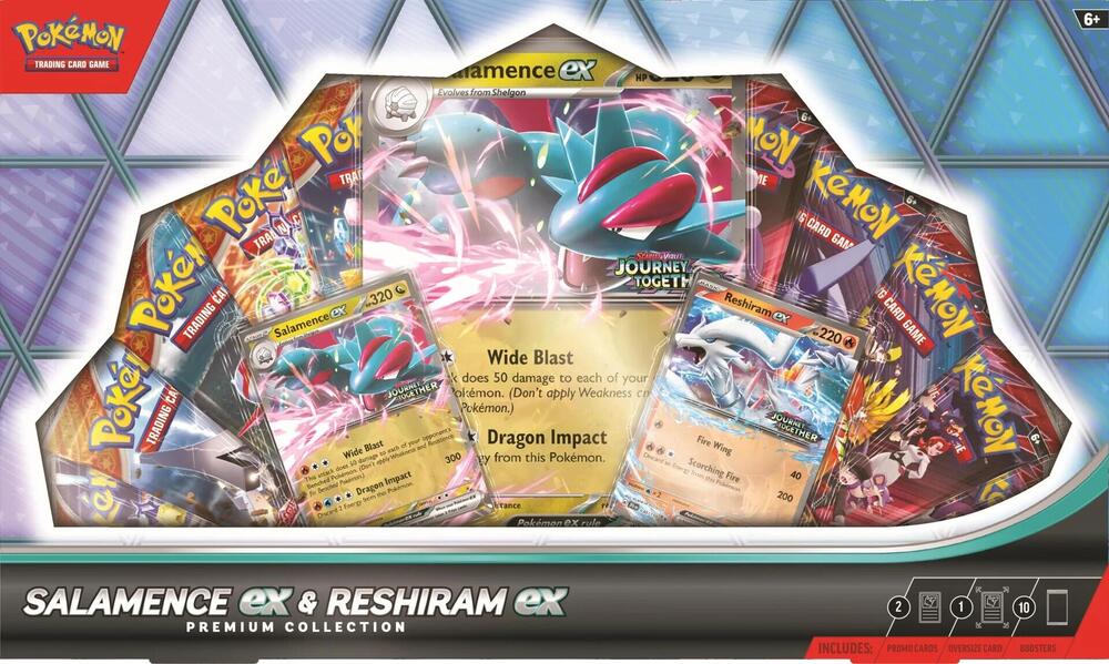 Pokemon Salamence ex & Reshiram ex Premium Collection 6-Box Case GuuBuu Hobby Pokemon Salamence ex & Reshiram ex Premium Collection 6-Box Case GuuBuu Hobby