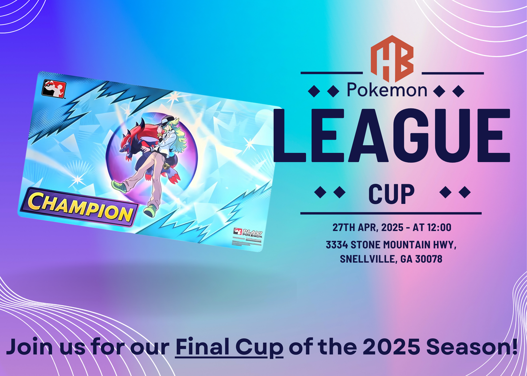 Pokemon TCG League Cup April at GuuBuu Hobby : 4/27/25