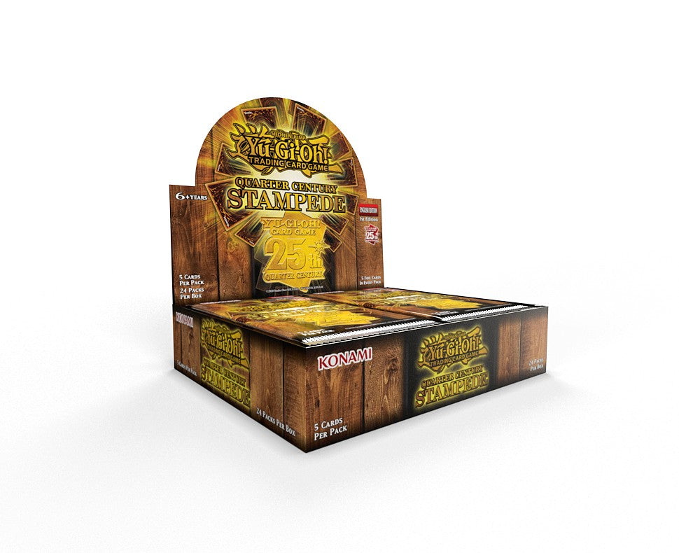 YuGiOh Cards Quarter Century Stampede Booster Box