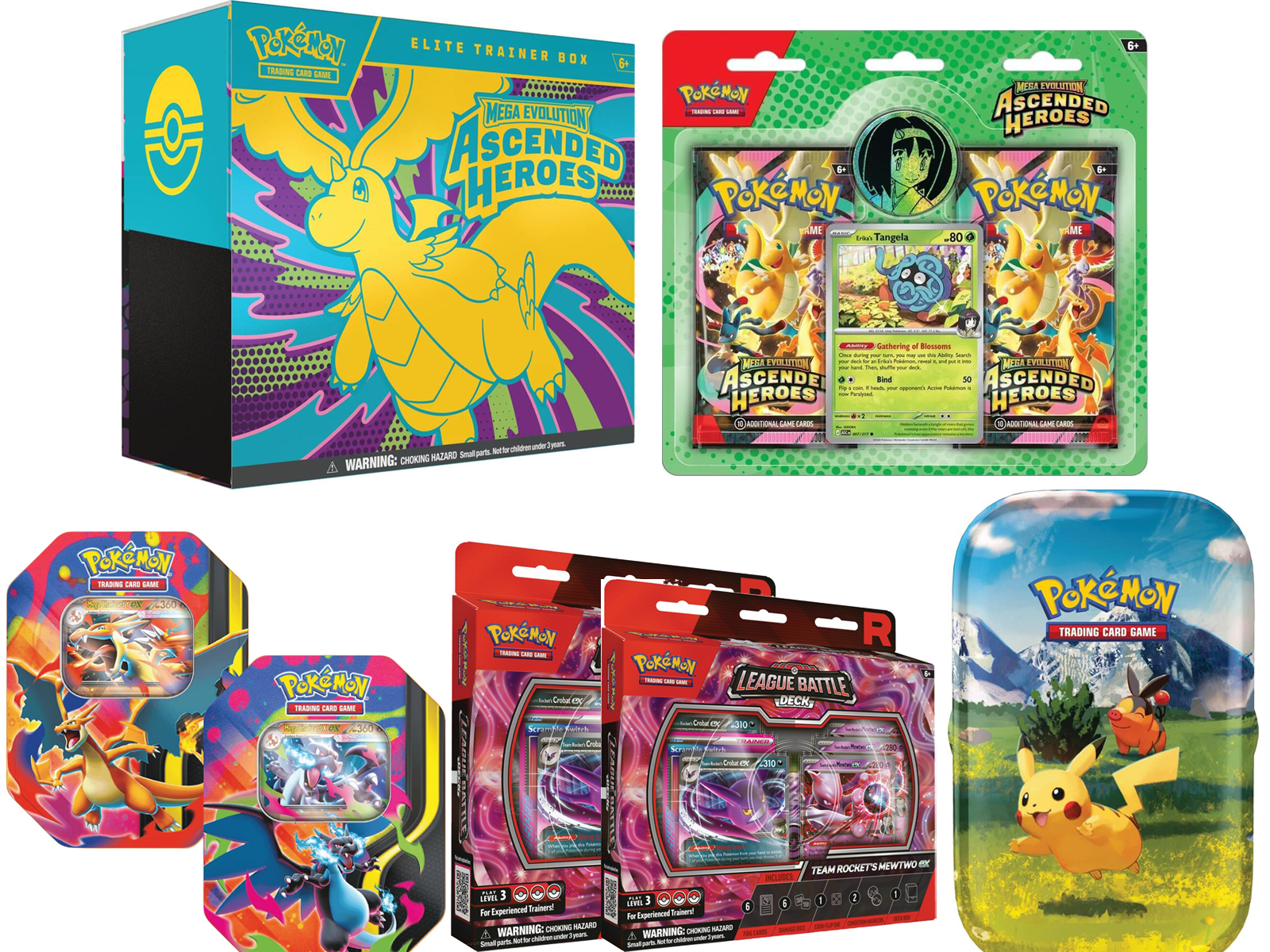 Pokemon TCG: ASCENDED HEROES BUNDLE
