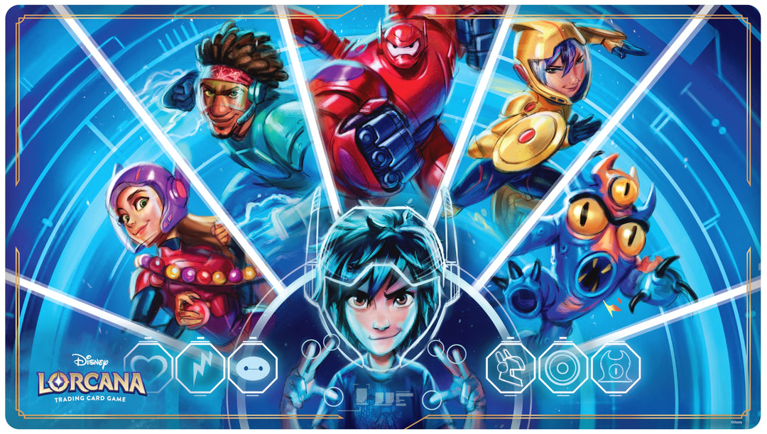 Disney Lorcana: Archazia's Island Playmat - Big Hero 6 We Could Be Immortals
