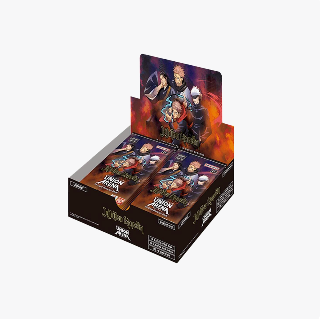 Union Arena: UE03BT Jujutsu Kaisen - Booster Box Union Arena: UE03BT Jujutsu Kaisen - Booster Box