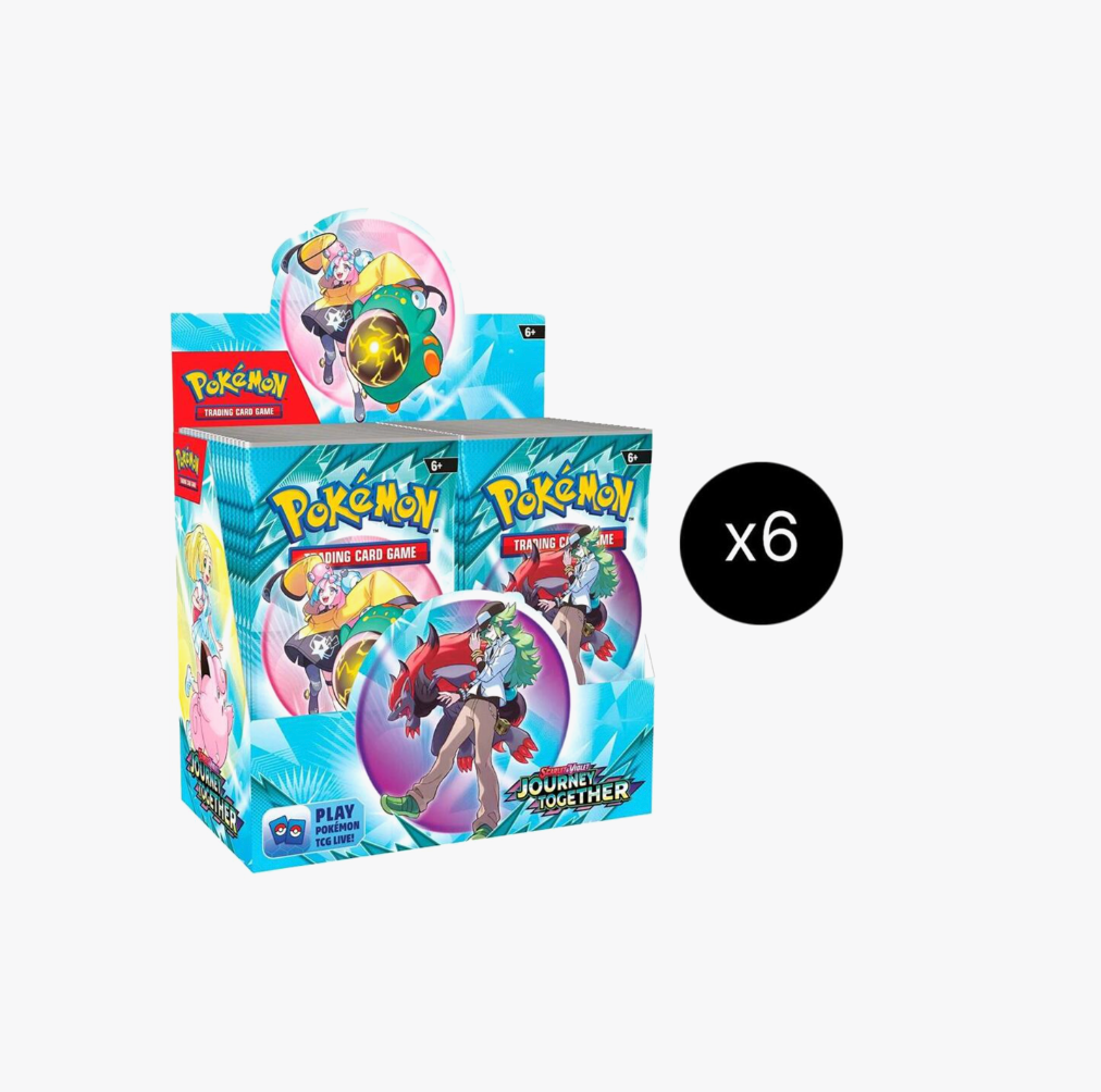 Pokemon Cards SV9: Journey Together Enhanced Booster Box Case GuuBuu Hobby Pokemon Cards SV9: Journey Together Enhanced Booster Box Case GuuBuu Hobby