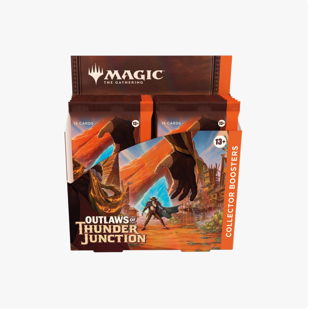 outlaws of thunder junction collector booster box Magic: The Gathering - Outlaws of Thunder Junction