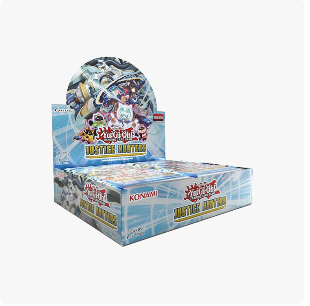 Justice Hunters 1st Edition Booster Box Justice Hunters 1st Edition Booster Box