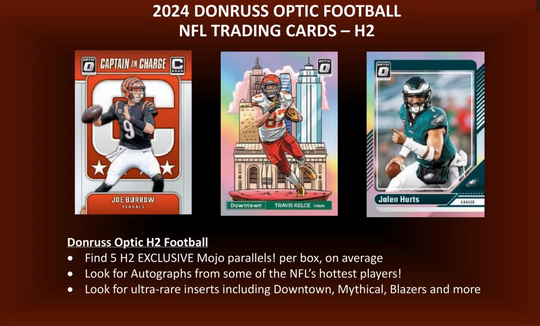 2024 Panini Donruss Optic Football H2 Hobby Box