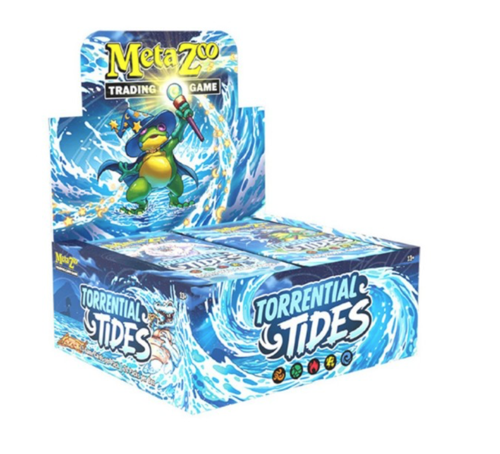 MetaZoo TCG: Torrential Tides Booster Box GuuBuu Hobby MetaZoo TCG: Torrential Tides Booster Box GuuBuu Hobby