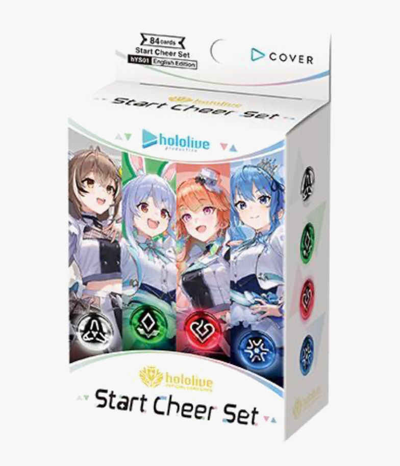 hololive tcg - set 1 - blooming radiance booster boxes Hololive TCG: [S01E] Start Cheer Set – GuuBuu Hobby