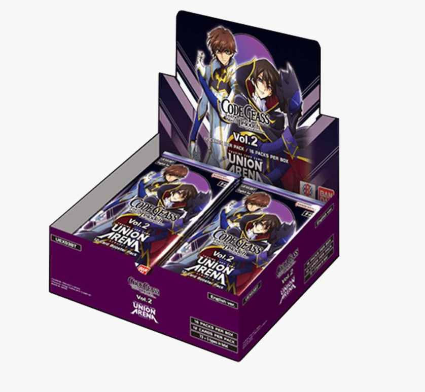 Union Arena: UEX03BT: CODE GEASS: Lelouch of the Rebellion Vol.2 Booster Box