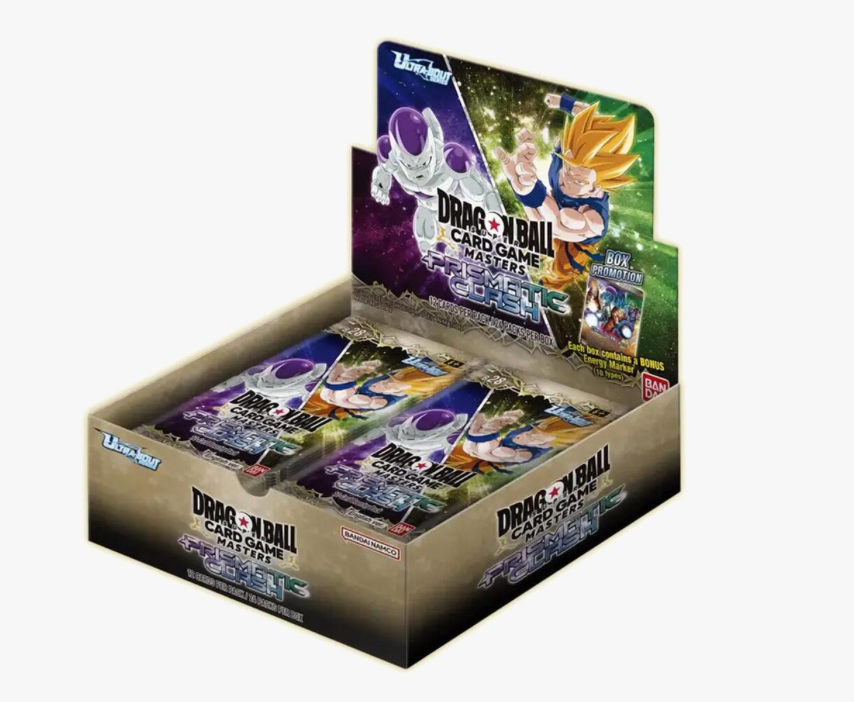Dragon Ball Super Card Game: Masters- Prismatic Clash Booster Box GuuBuu Hobby Dragon Ball Super Card Game: Masters- Prismatic Clash Booster Box GuuBuu Hobby