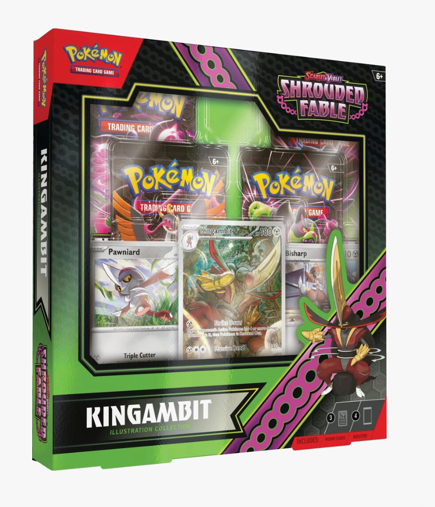 Pokemon: Shrouded Fable- Kingambit Illustration Collection