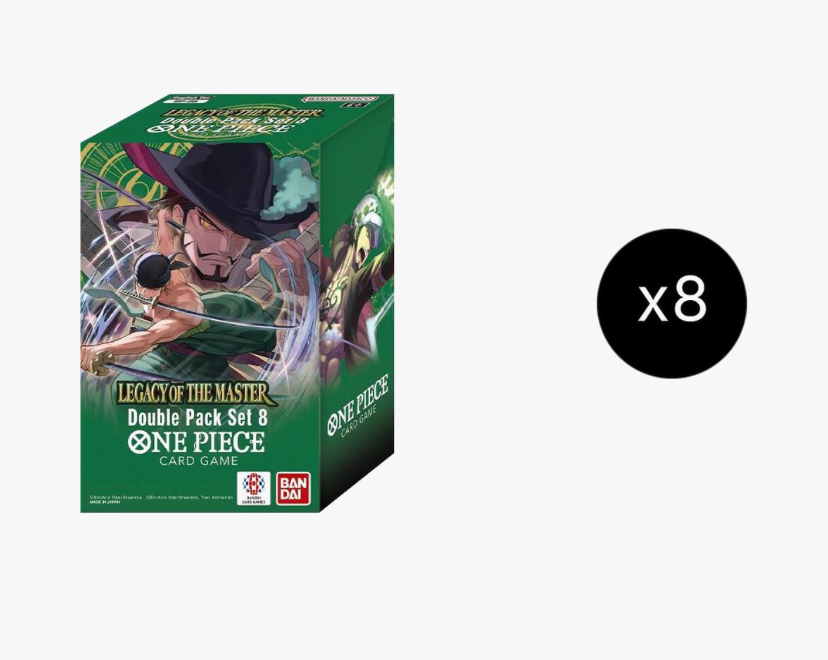 One Piece TCG: Legacy Of The Master – Juego De Doble Paquete Vol. 08 (DP-08) – Incluye 2 Sobres Aleatorios Con Cartas DON!! Exclusivas