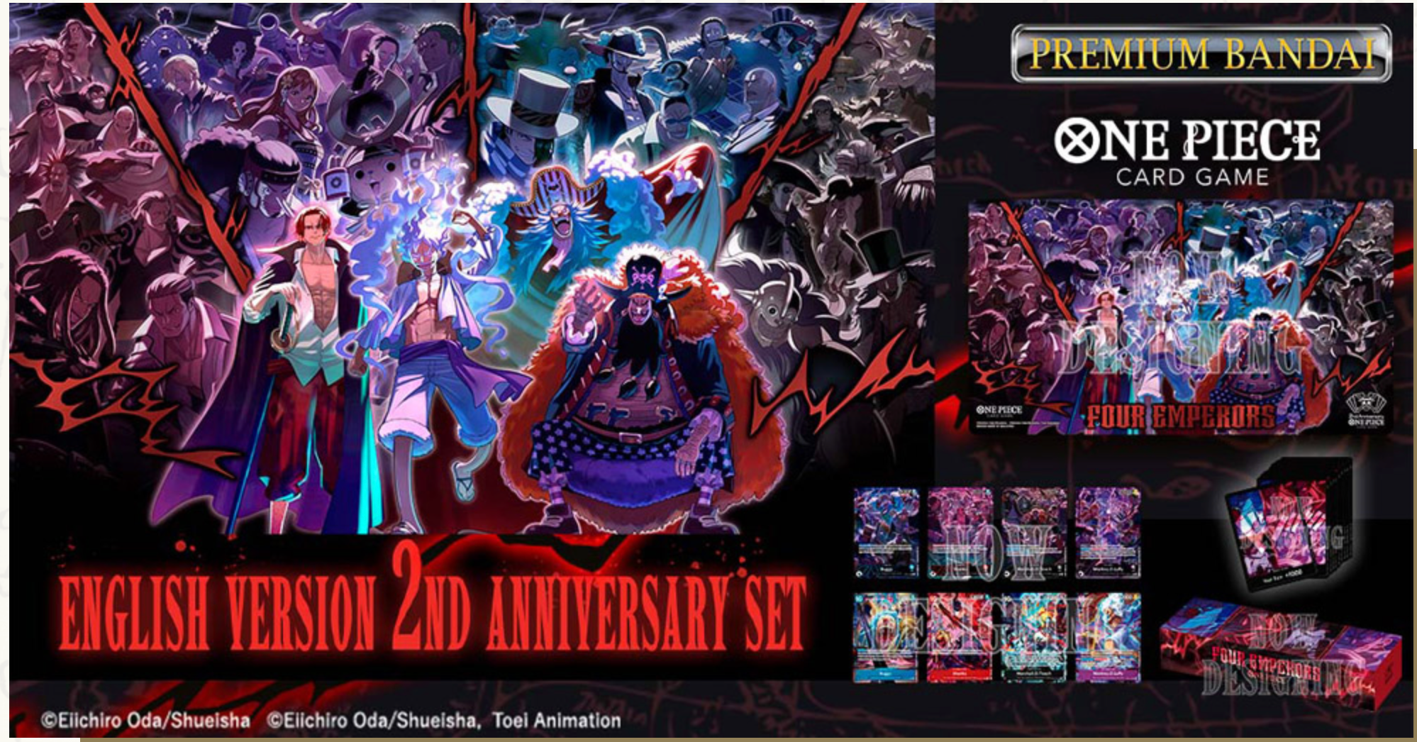One Piece TCG: English Version 2nd Anniversary Set [Sealed