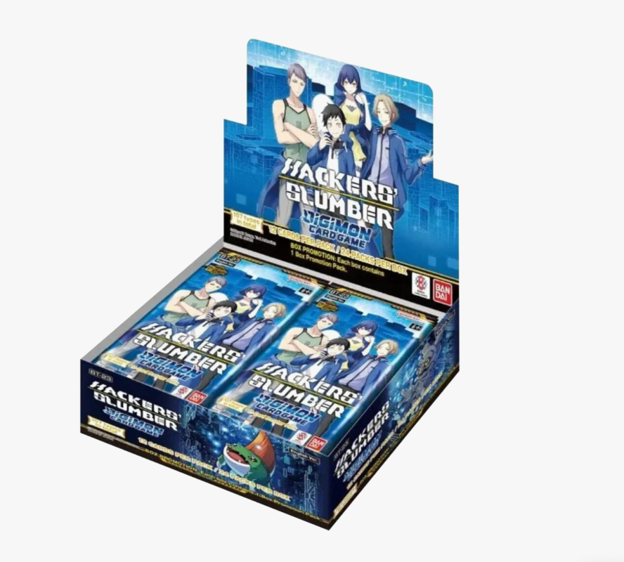 デジモンカード　HACKERS SLUMBER　BOX購入特典コンプセット 新品ボックス]デジモンカードゲーム ブースターパック HACKERS