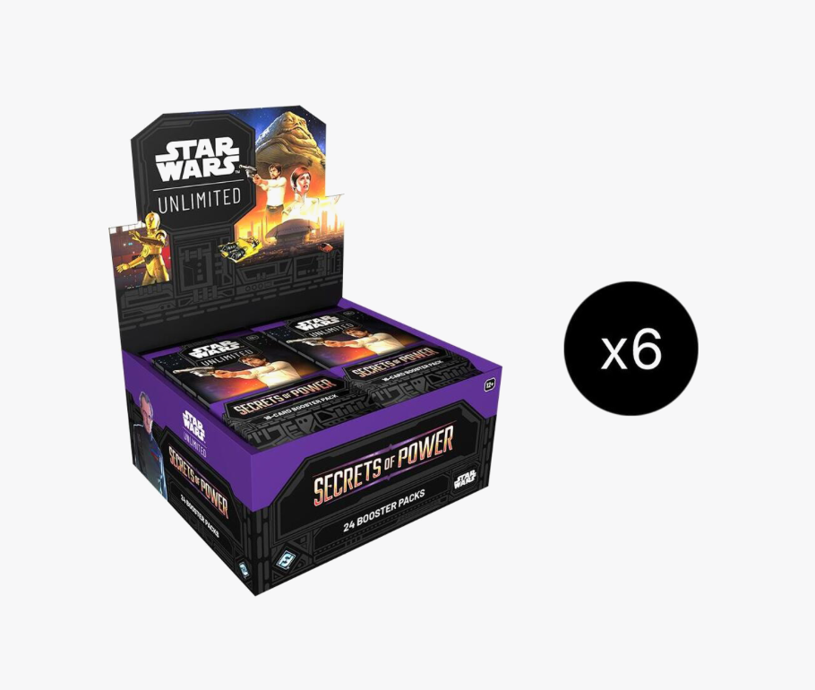 star wars unlimited booster boxes Star Wars Unlimited: Secrets of Power- Booster Box Case – GuuBuu Hobby